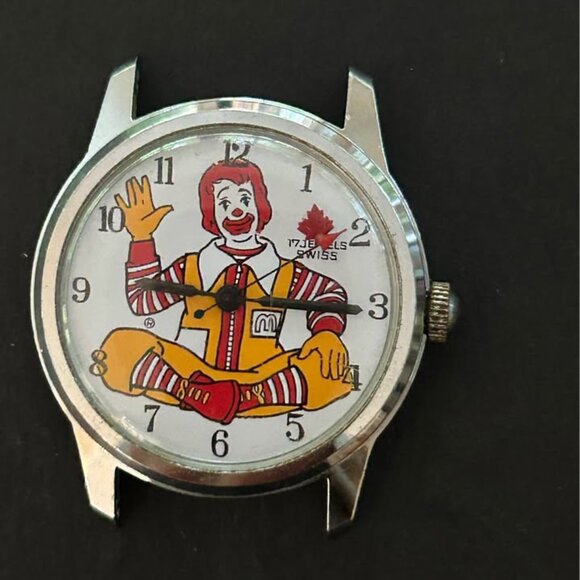 Vintage McDonald’s watch face. No chips or scratches will need a tune up to work - Picture 2 of 8